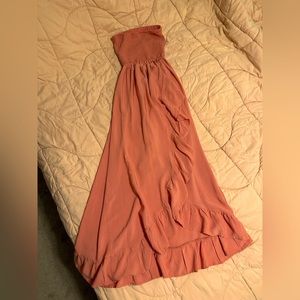 Forever 21 maxi strapless dress